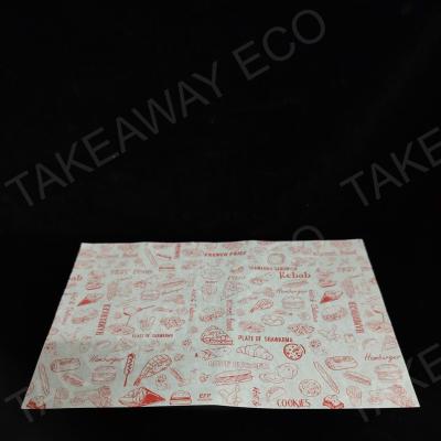 Giấy Gói Hamburger Chống Thấm Dầu